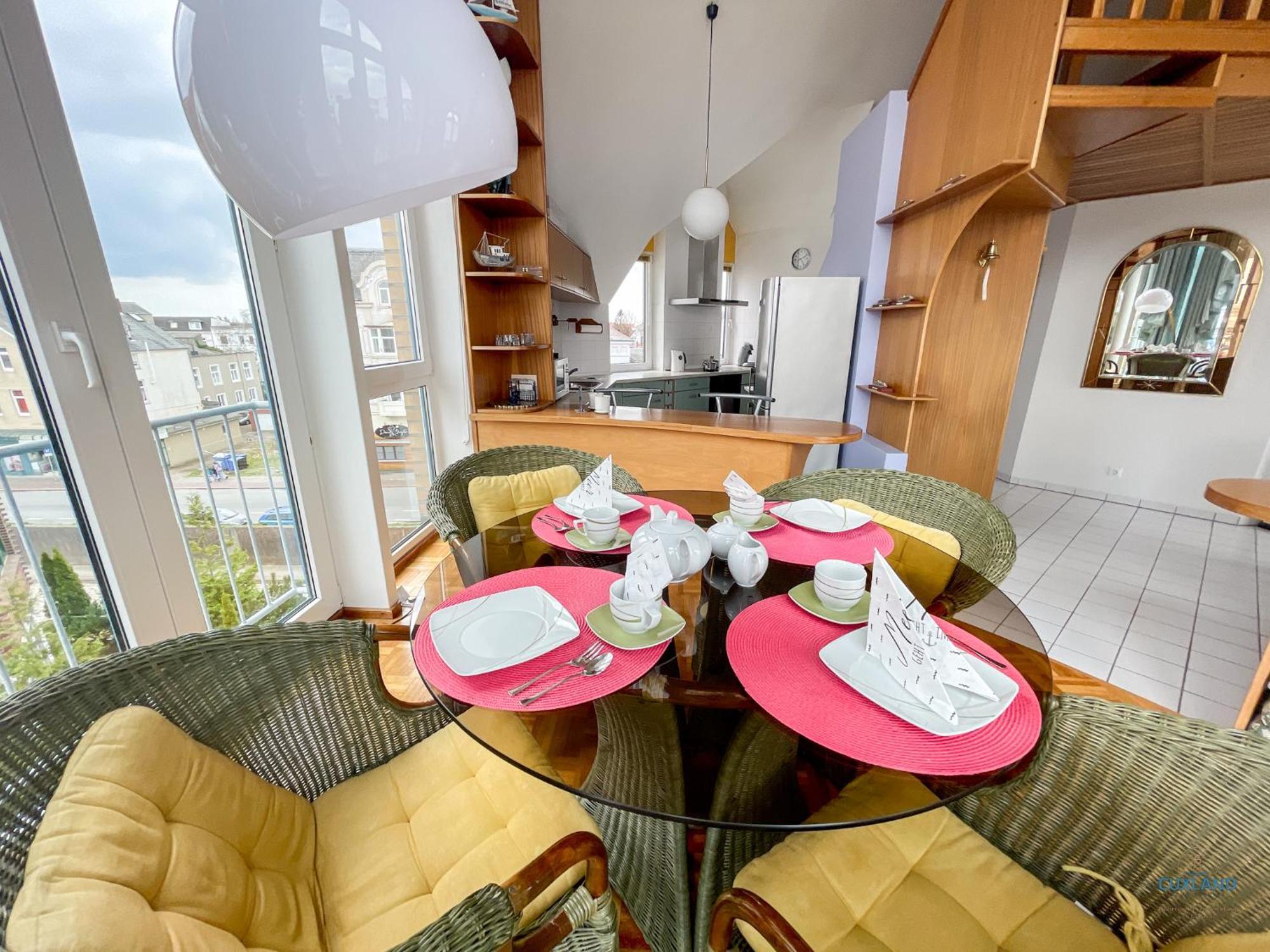 Urlaub direkt in der City Marina Cuxhaven Exterior foto