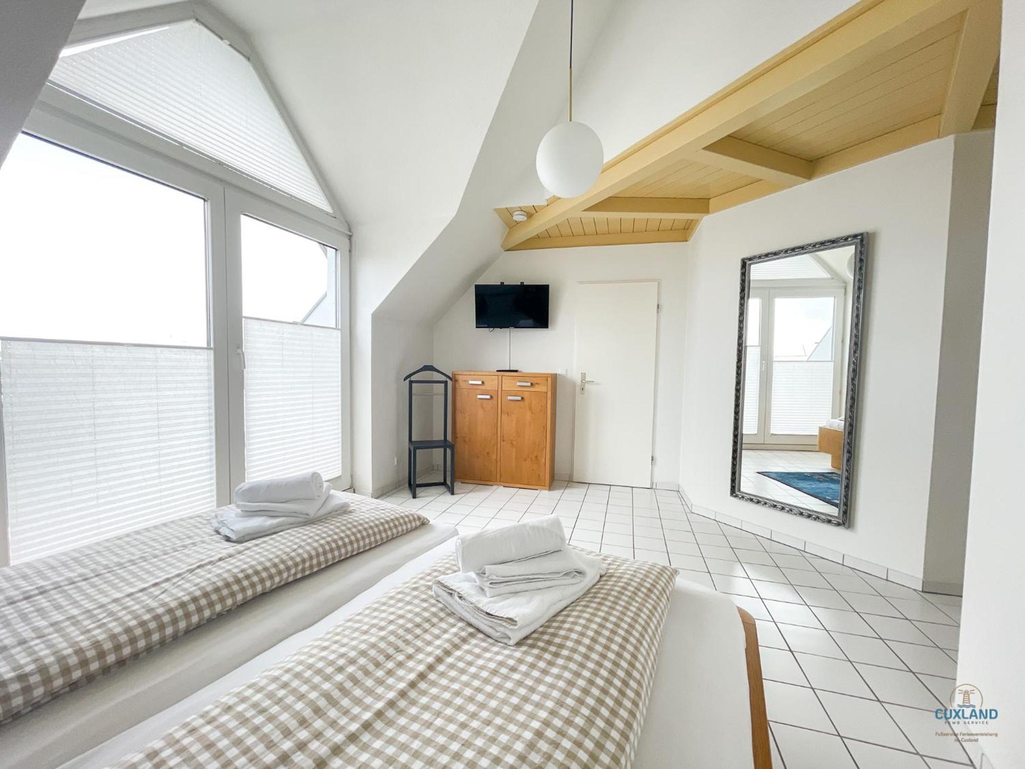 Urlaub direkt in der City Marina Cuxhaven Exterior foto